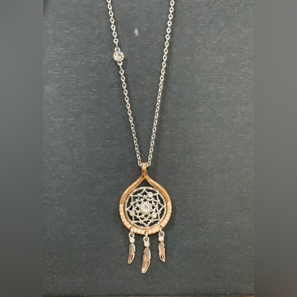 Swarovski dream catcher necklace